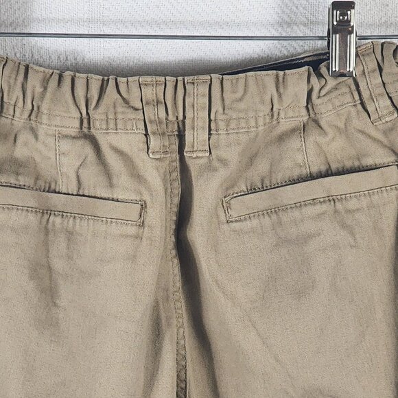 Wonder Nation Urban Khaki Cotton Span Elastic Adjustable Waist Short Sz 14 Husky - Picture 15 of 16